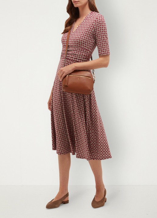 Hobbs Jaci midi jurk met grafische print
