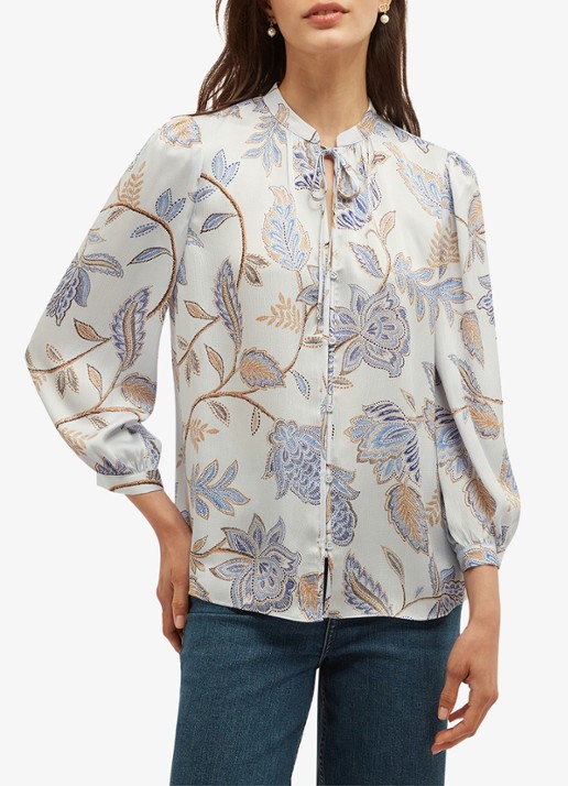 Hobbs Malia blouse met bloemenprint