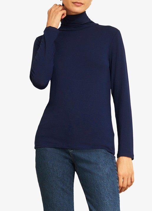 Hobbs Mischa top met col