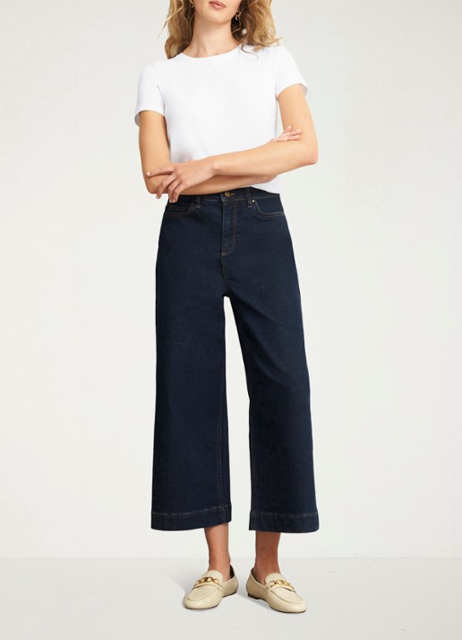 Hobbs Pixie T-shirt met ronde hals - voorkant 5 wit