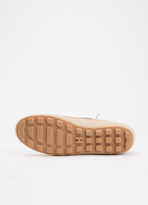 Hogan Bootschoen van suède - detail 5 beige