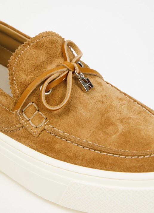 Hogan Bootschoen van suède - detail 4 camel