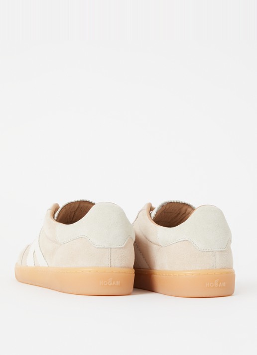 Hogan Cool sneaker van suède - detail 2 beige
