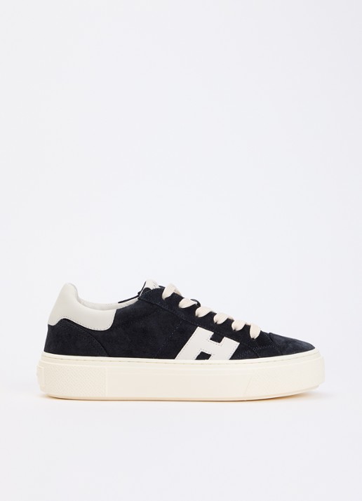 Hogan Crosswind sneaker van suède