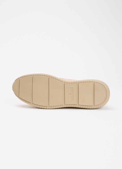 Hogan H709 New Cube sneaker van suède - detail 5 beige