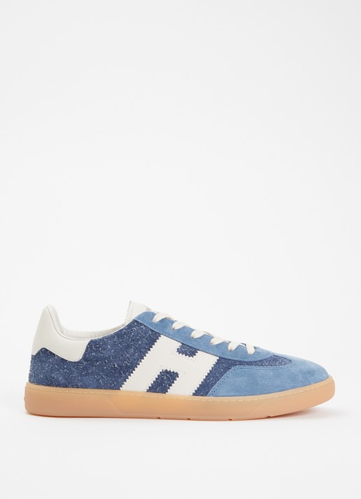 Hogan Hogan Cool sneaker van suède met details van nubuck