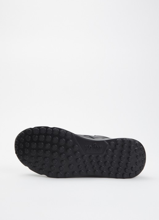 Hogan Hyperlight sneaker van leer - detail 4 zwart