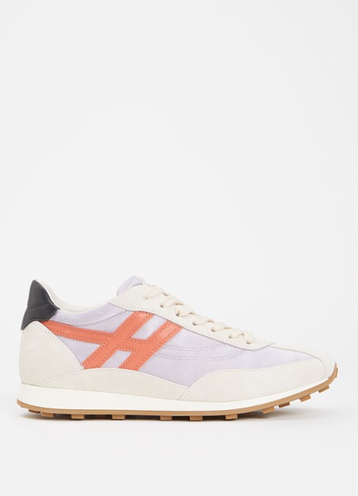 Hogan Sneaker met suède en leren details
