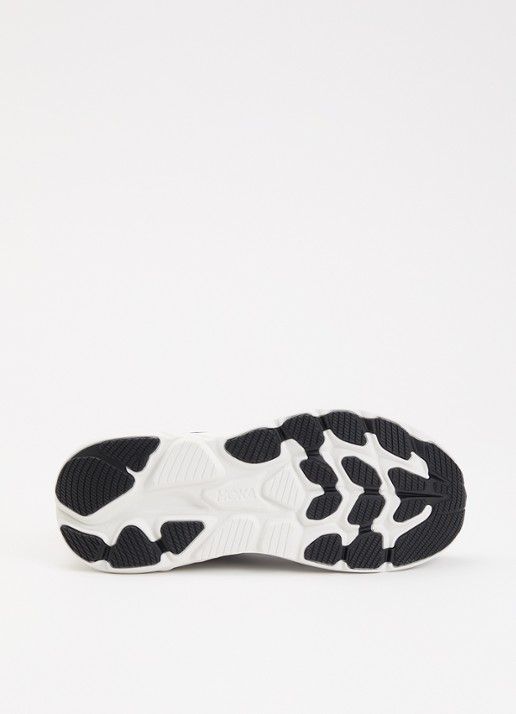 HOKA Clifton 10 sneaker met mesh details - detail 4 grijsmele