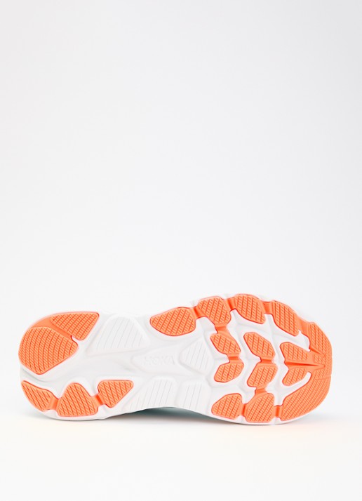 HOKA Clifton 10 sneaker met print - detail 3 turquoise