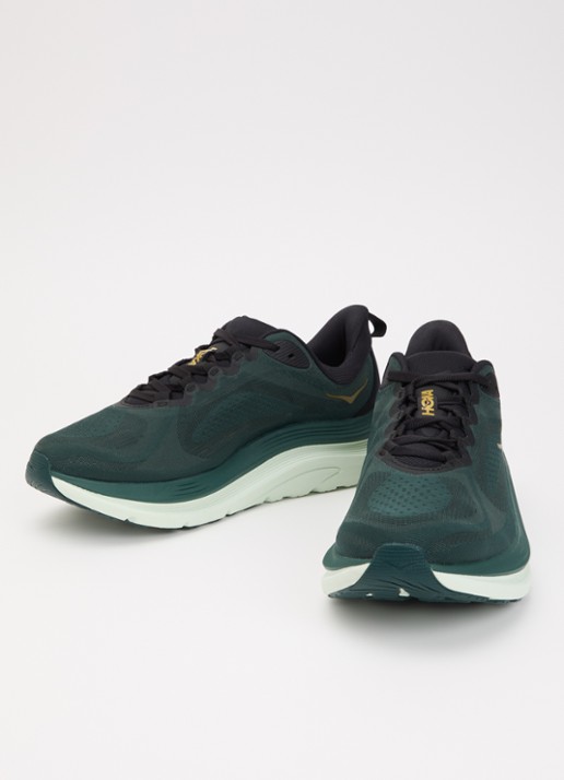 HOKA Kawana 3 sneaker van mesh met logo - detail groen