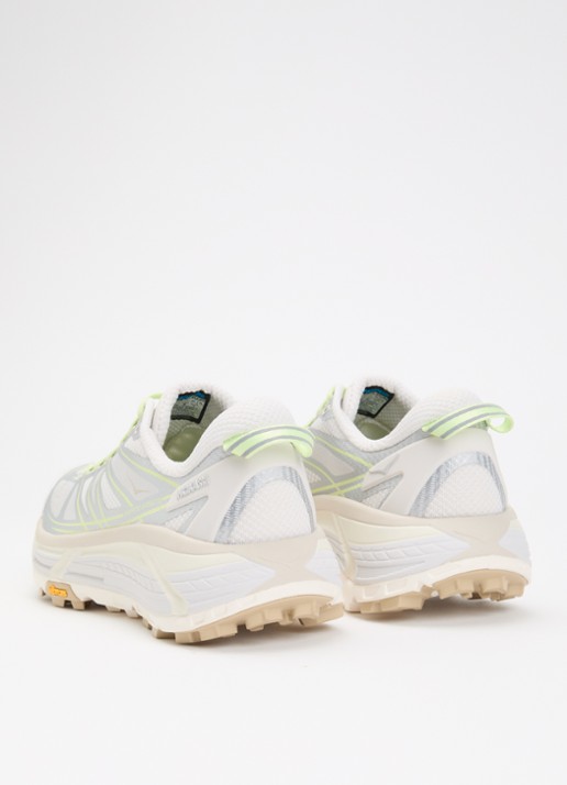 HOKA Mafate Speed 2 sneaker met logo - achterkant zilver