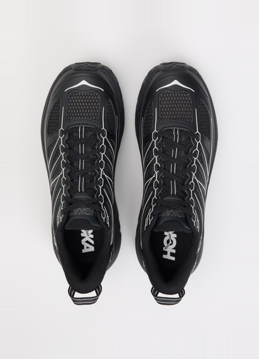 HOKA Mafate Speed 2 sneaker van mesh - detail 4 zwart