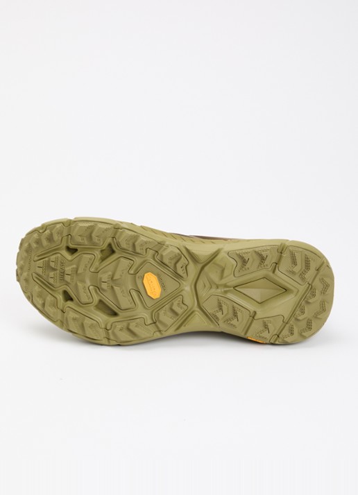 HOKA Mafate Speed 4 Lite sneaker met details van mesh - detail 5 mosgroen
