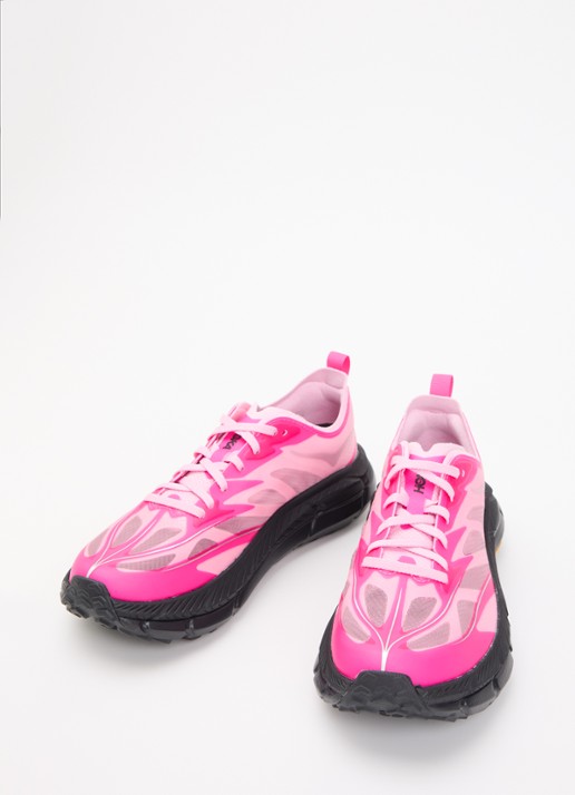 HOKA Mafate Speed 4 Lite sneaker met mesh details - detail 2 roze