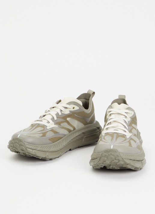 HOKA Mafate Speed 4 Lite sneaker van mesh - detail 3 khaki