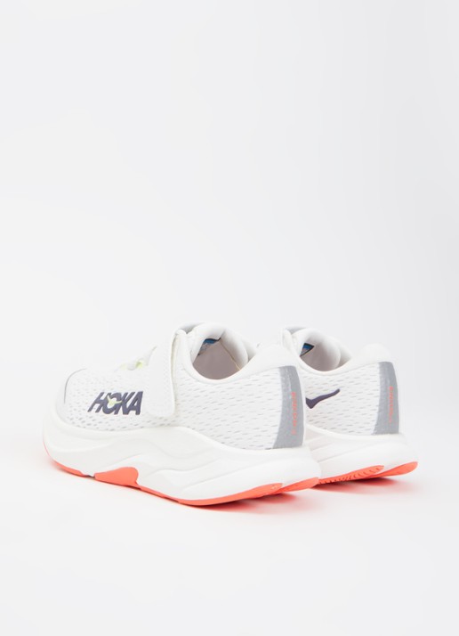 HOKA Rincoin 4 sneakers van mesh met logo - achterkant wit