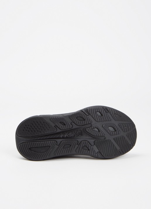 HOKA Rincon 4 hardloopschoen met gebreid bovenwerk en logo - detail 7 zwart