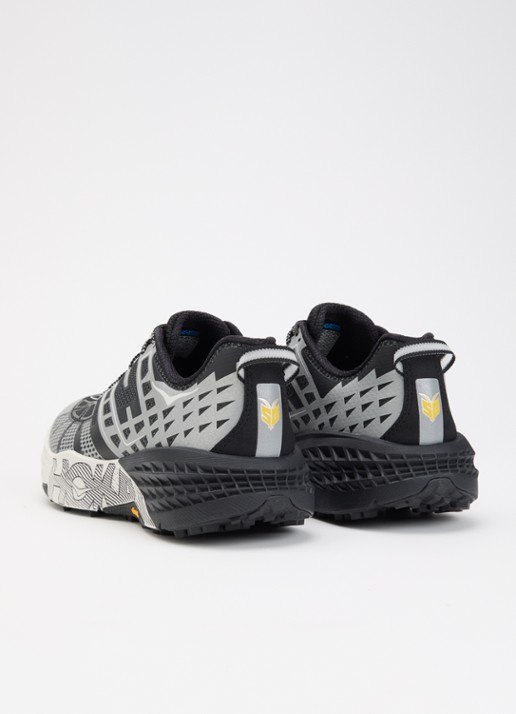 HOKA Speedgoat 2 sneaker van mesh met logo - achterkant 5 zwart