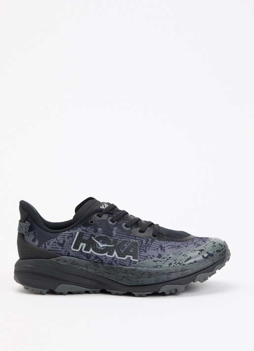 HOKA Speedgoat 6 sneaker met gebreid bovenwerk en logo