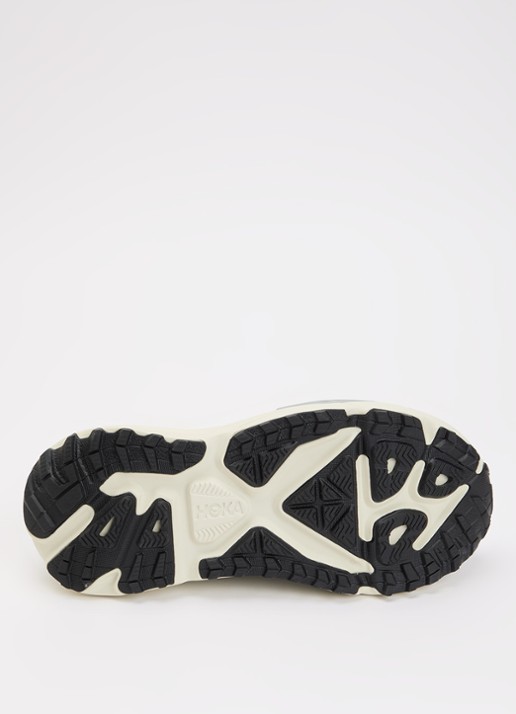 HOKA Stinson One7 sneaker met mesh details - detail 3 lichtgrijs