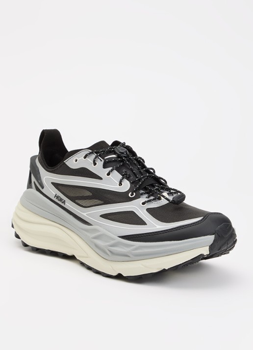 HOKA Stinson One7 sneaker met mesh details