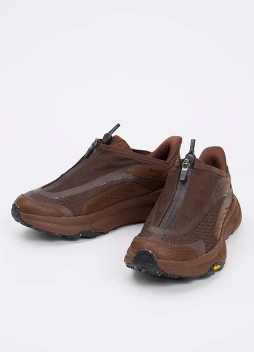 HOKA U Project Transport sneaker met mesh detail - detail 5 bruin