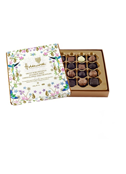 Holdsworth Alcohol vrije bonbons en chocolade truffels 16 stuks - voorkant 2 undefined