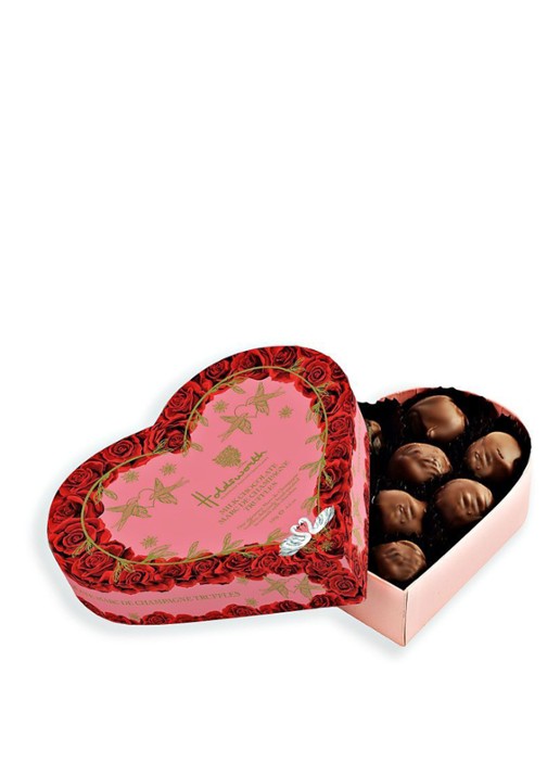 Holdsworth Champagne Heart chocolade truffels in geschenkverpakking 130 gram