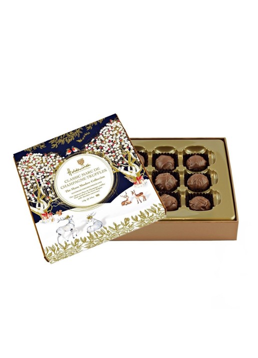 Holdsworth Classic Marc De Champagne chocolade bonbons in geschenkverpakking 9 stuks