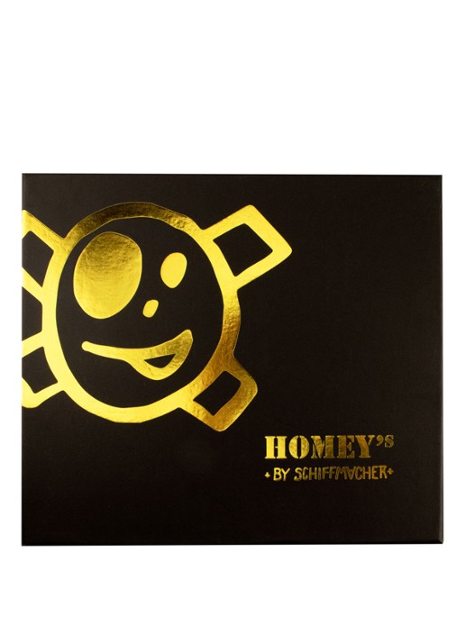 Homey's Men's Ruin 4-delige outdoor giftset - voorkant 2 zwart