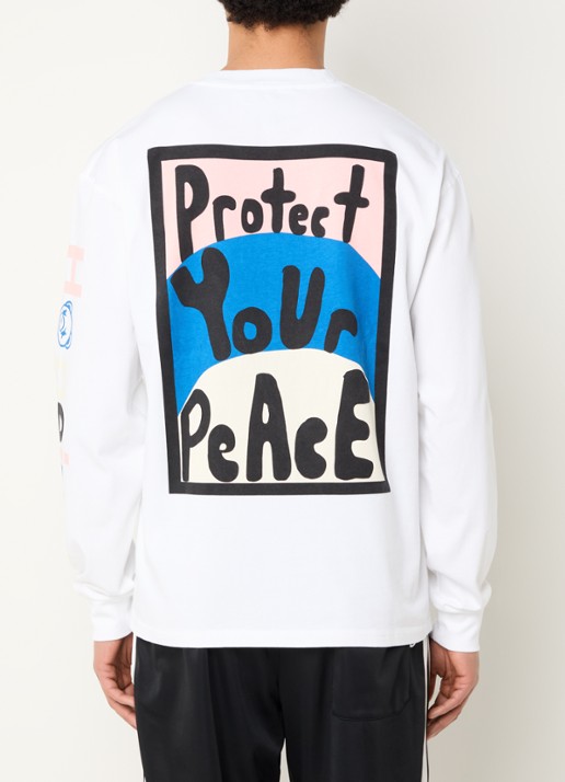 Hopeium Longsleeve met logo- en backprint