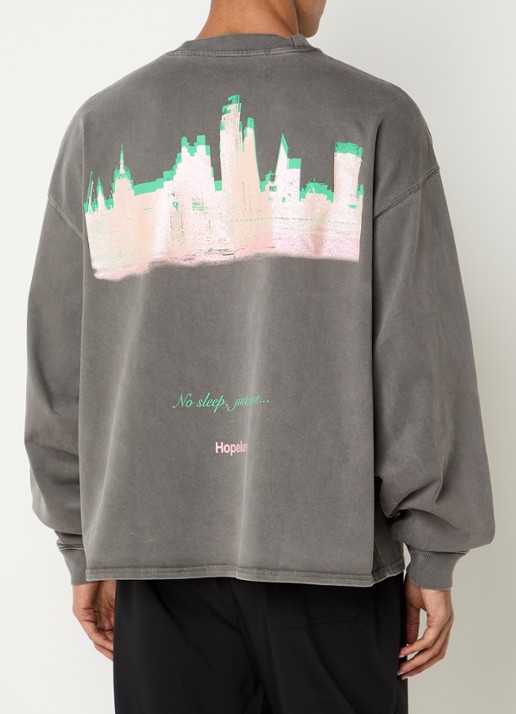 Hopeium Sweater met backprint