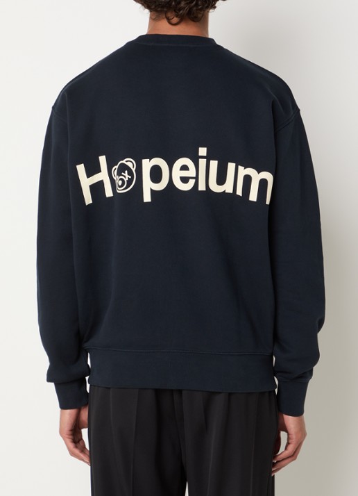 Hopeium Sweater met logo- en backprint