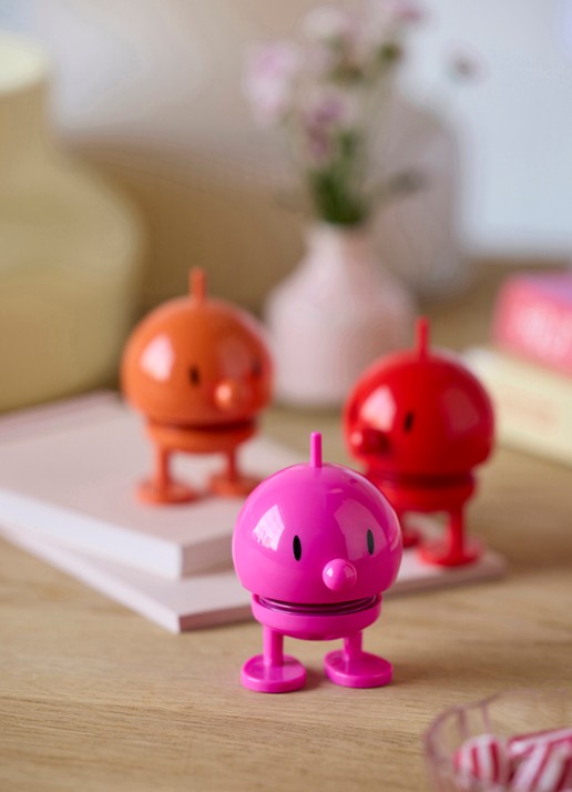 Hoptimist Bumble M ornament 9,5 cm - detail 4 roze