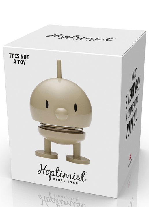 Hoptimist Bumble S ornament 7,6 cm - detail 3 beige