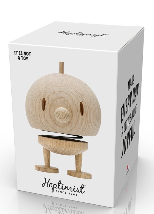 Hoptimist Hoptimist Bumble M ornament 9,5 cm - detail 3 beige