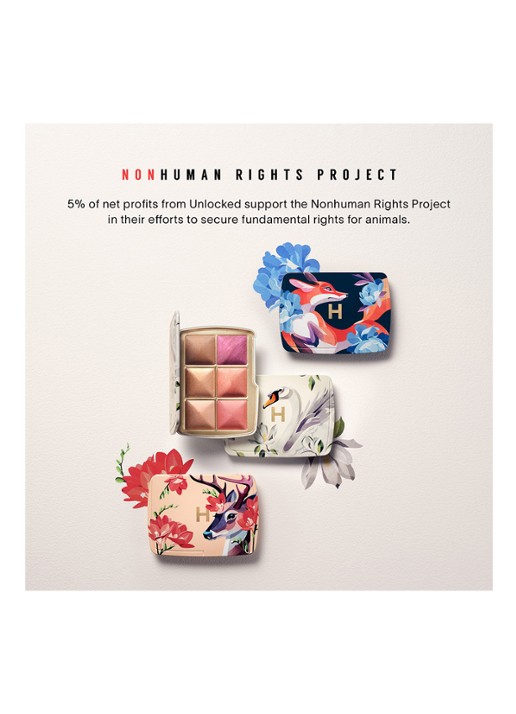 Hourglass Ambient Lighting Edit Unlocked - Limited Editon make- up palette - detail 3 swan