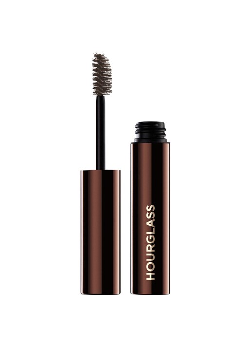 Hourglass Arch Brow Volumizing Fiber Gel - getinte wenkbrauwgel voor volume - voorkant soft brunette