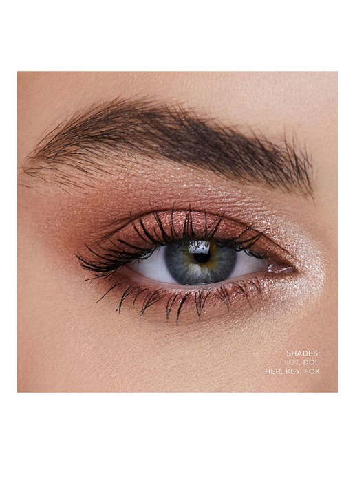 Hourglass Curator 5-Pan Palette - leeg oogschaduw palette - detail 5 zwart/goud