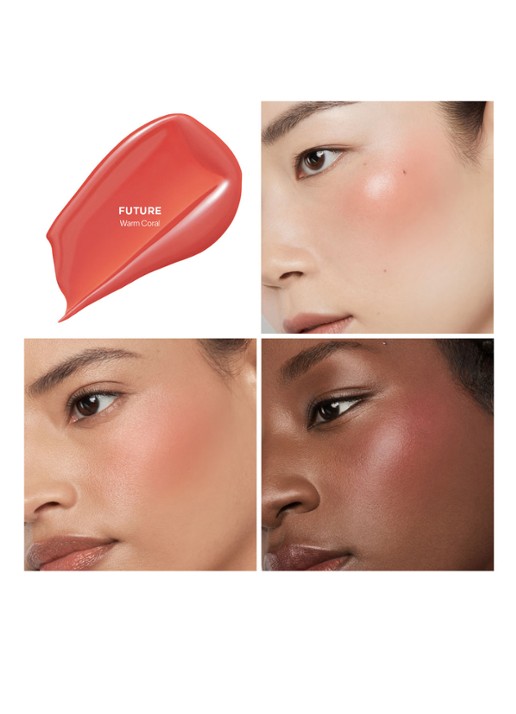 Hourglass Unreal Liquid Blush - vloeibare blush - detail 5 future