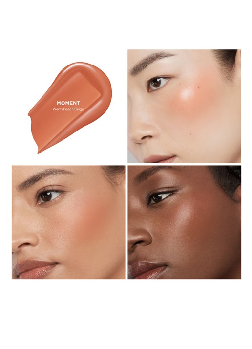 Hourglass Unreal Liquid Blush - vloeibare blush - detail 3 moment