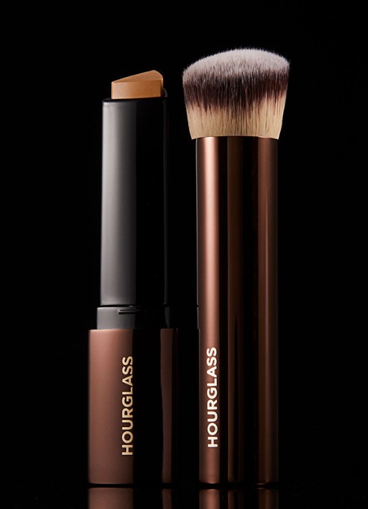 Hourglass VANISH™ Seamless Finish Foundation Brush - foundationkwast - detail 2 donkerbruin