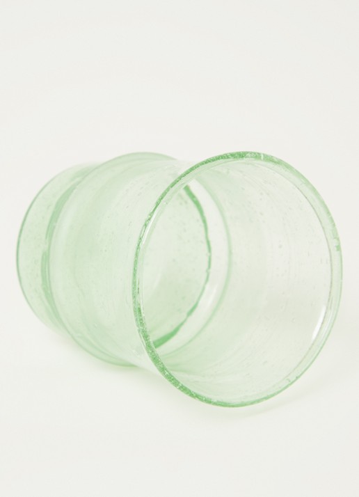 House Doctor Jeema drinkglas 12 cl - detail lichtgroen
