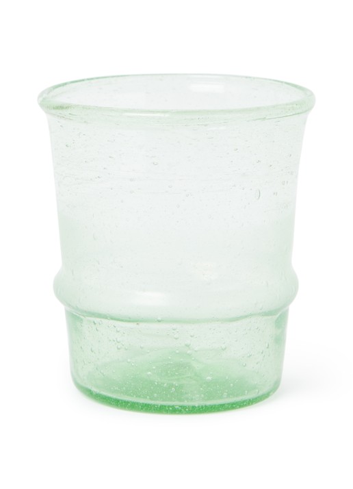House Doctor Jeema drinkglas 12 cl - voorkant 2 lichtgroen