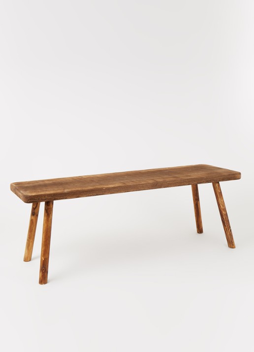 House Doctor Nadi eetkamerbank van paulowniahout 120 cm - voorkant 2 undefined