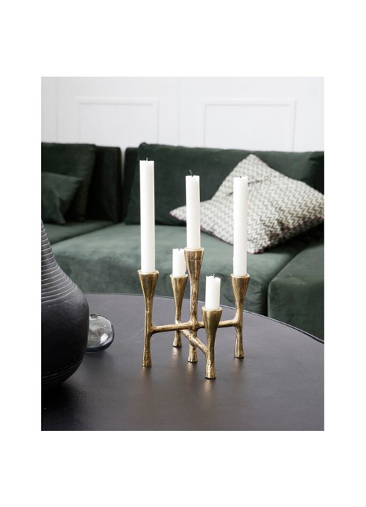 House Doctor Tristy kandelaar 20 cm - detail goud