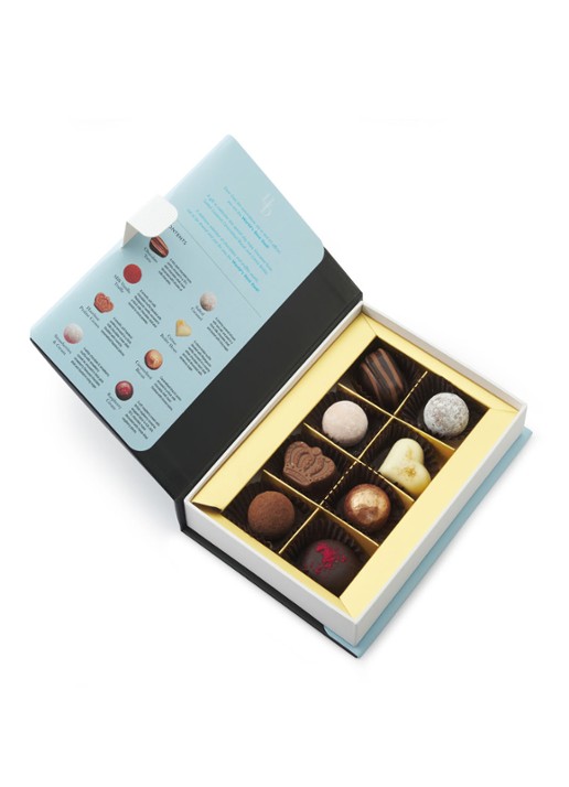 House of Dorchester Best Dad Book Box chocolade bonbons 8 stuks - voorkant 2 undefined