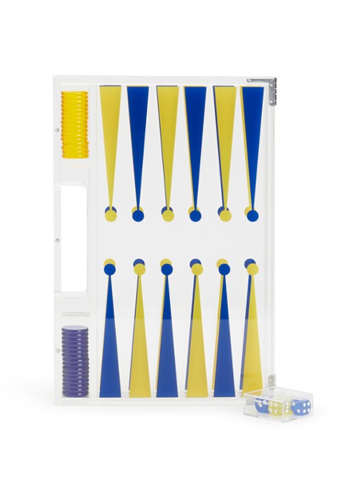 House of Nobilique Backgammon bordspel van acryl
