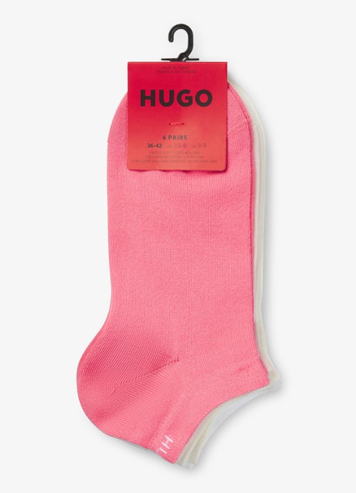 HUGO 6P AS UNI CC W 10246518  100 - voorkant 2 lichtroze